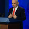 Prime Minister Benjamin Netanyahu holding a press conference in Jerusalem, June 15, 2026; illustrative.