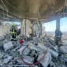 Damaged residential building in Bahrain following Iranian strike, June 28, 2026.