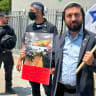 Knesset Education Committee chair MK Zvi Sukkot visits Umm el-Fahm, June 28, 2026.