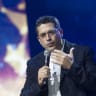 Diaspora Affairs Minister Amichai Chikli attends a conference against antisemitism in Jerusalem, January 26, 2026. 
