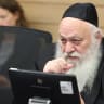 United Torah Judaism leader MK Yitzhak Goldknopf at Knesset House Committee debating Basic Law: Torah Study, Sunday June 28, 2026.