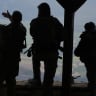 Israeli soldiers operate near the Israel–Lebanon border during Operation “Roar of the Lion,”. March 16, 2026.
