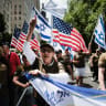 Thousands of Jewish and Israeli Americans participate in the annual Israel Day Parade, the world’s largest pro-Israel parade, on May 31, in New York City. Mayor Zohran Mamdani, who did not attend the march, is the first New York mayor not to do so.