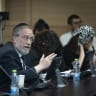 MK Yitzhak Pindrus speaks during a Finance committee meeting at the Knesset, the Israeli parliament in Jerusalem, June 3, 2026.