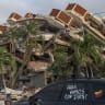 General view of a demolished building at Caraballeda after a magnitude 7.2 earthquake struck Venezuela and other regions in the Caribbean on June 27, 2026 in La Guaira, Venezuela.