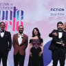THE CAST and crew of ‘Fadia’ win the Best Film Award during the 65th Monte-Carlo Television Festival in June. 