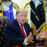 US President Donald Trump speaks on the day he signs an executive order on vehicle repairs in the Oval Office at the White House in Washington, DC, US, June 29, 2026.