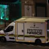 A CBRN demining response vehicle after an explosion was reported, on Boulevard d'Italie, in Monaco, June 30, 2026.