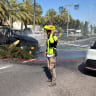 Car exploded in Kiryat Haim, MDA said.