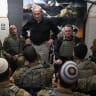 Prime Minister Benjamin Netanyahu, Defense Minister Israel Katz, and senior IDF commanders visit soldiers in the Lebanon Security Zone, June 30, 2026.