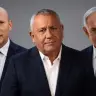 Benjamin Netanyahu, Gadi Eisenkot, Naftali Bennett.