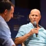 Former lead hostage negotiations coordinator Maj.-Gen. (res.) Nitzan Alon speaks at the Reichman University Conference, Herzliya, July 1, 2026.