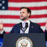 US Vice President JD Vance speaks during an event marking 250 years of the American military at Naval Air Station Oceana in Virginia Beach, Virginia, on July 1, 2026.
