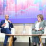 Bank Hapoalim CEO Yadin Antebi at EY's annual real estate conference