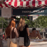 Shoppers browse goods at Nefesh B'Nefesh's Shuk Olim event in Tel Aviv. June 25, 2026.