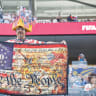 AS THE USA prepares to bask in its 250th birthday’s fireworks, the American dream faces an unprecedented pincer attack from both the Right and the Left, the writer argues. Here, a soccer fan holds a flag celebrating the 250th anniversary before a FIFA World Cup game last week in California.