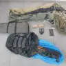 Israel Police seize a sniper and Kalashnikov rifle, along with ammunition, from the home of an IDF reservist accused of arms trafficking, published July 3, 2026.
