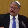 Israel's National Security Minister Itamar Ben-Gvir gives a statement during a party meeting at the Israeli parliament, the Knesset, Jerusalem, June 3, 2024. 