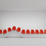 Alon Rotman’s Ole, in the Here to Cheer exhibition, resonates the wave movement known to soccer crowds around the world.