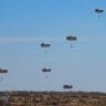 Army drill of Israeli paratroopers at Kibbutz Revivim. June 12, 2023.