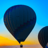 Hot air balloon festival.