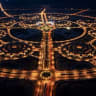 Aerial photograph of Egypt's Octagon, July 5, 2026.