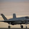 The "Adir" (F-35I) fighter jet during the "Blue Flag", an international aerial training exercise at the Ovda air force base, Southern Israel, November 11, 2019; Illustrative.