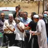 Soldados israelíes se enfrentan a palestinos mientras estos celebran la oración del viernes durante una protesta contra la expansión de los asentamientos israelíes y la confiscación de tierras cerca de Belén, en Cisjordania, el 3 de julio de 2026