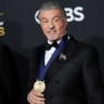 Kennedy Center Honors recipient actor Sylvester Stallone poses on the red carpet for the 2025 Kennedy Center Honors at the John F. Kennedy Center for the Performing Arts in Washington, DC, US, December 7, 2025. 