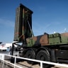 The Eurosam SAMP/T vertical launcher is displayed at the 55th International Paris Airshow at Le Bourget Airport near Paris, France, June 18, 2025.