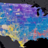 A mapping project in the New York Times shows how Americans describe their ancestry or family origin. 