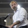 US Senate candidate Graham Platner speaks at his Primary Election event on June 9, 2026 in Blue Hill, Maine. 