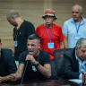 Combat veterans suffering from PTSD attends a House committee meeting at the Knesset, the Israeli Parliament in Jerusalem on, July 7, 2026.