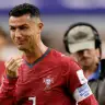 Cristiano Ronaldo, de Portugal, entre lágrimas tras el partido de octavos de final del Mundial de la FIFA 2026 entre Portugal y España, disputado en el Dallas Stadium el 6 de julio de 2026 en Arlington, Estados Unidos