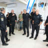 Israel Police Commissioner Daniel Levy and others conduct a meeting to discuss current police operations against Arab sector organized crime. Image released on July 7, 2026.