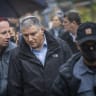 Shin Bet Director David Zini attends the funeral of an Israeli soldier at the Mount Herzl Military Cemetery in Jerusalem, March 27, 2026