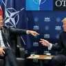 El presidente de EE. UU., Donald Trump, y el secretario general de la OTAN, Mark Rutte, mantienen una reunión bilateral al margen de la cumbre de líderes de la OTAN celebrada en el Complejo Presidencial de Bestepe, en Ankara (Turquía), el 8 de julio de 2026.