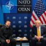 US President Donald Trump holds a bilateral meeting with Ukrainian President Volodymyr Zelensky alongside the NATO leaders summit at the Bestepe Presidential Compound in Ankara, Turkey, July 8, 2026.  