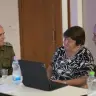 IDF officers meet with the family of the late soldier, Private Yaakov Zrihan.