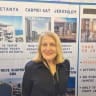 Shelly Levine presents Israeli properties at the London  aliyah fair in mid-June.