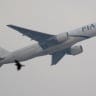 A Pakistan International Airlines (PIA) Boeing 777 aircraft takes off from Karachi airport on November 11, 2010; illustrative.