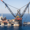 Offshore gas field.