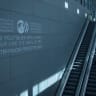A photo shows a view of the Organisation for Economic Cooperation and Development (OECD) headquarters in Paris on September 22, 2025