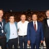 From left: Jerusalem Film Festival artistic director Orr Sigoli, Jerusalem Film Festival director Roni Mahadav-Levin, Jerusalem Cinematheque executive board chairman Dani Mimran, Jerusalem Mayor Moshe Lion, and Ukrainian director Sergei Loznitsa.