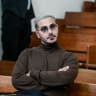 The "Tinder Swindler" Simon Leviev arrives for a court hearing at the Magistrate's Court in Tel Aviv, November 17, 2022.