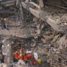 Rescuers search through debris, in the aftermath of the June 24 earthquakes in Caraballeda, La Guaira state, Venezuela, July 9, 2026.