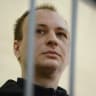 Former US Marine Robert Gilman, who serves a prison sentence for assaulting a Russian police officer in 2022, attends a court hearing in Voronezh, Russia April 6, 2026.