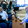 Yaakov Amidror at the conference.