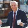 A picture taken on July 10, 2026 shows US Senator Lindsey Graham (R-SC) speaking to the media after his meeting with Ukraine's President Volodymyr Zelenskiy, just days before his sudden passing.