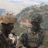 Two IDF company commanders at Beaufort Castle, southern Lebanon, July 12, 2026.